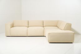 Enjoy 2v+C90+OE D kampinė sofa Neosuede toffee