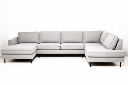 Scott U-Shape D kampinė sofa Soil 149